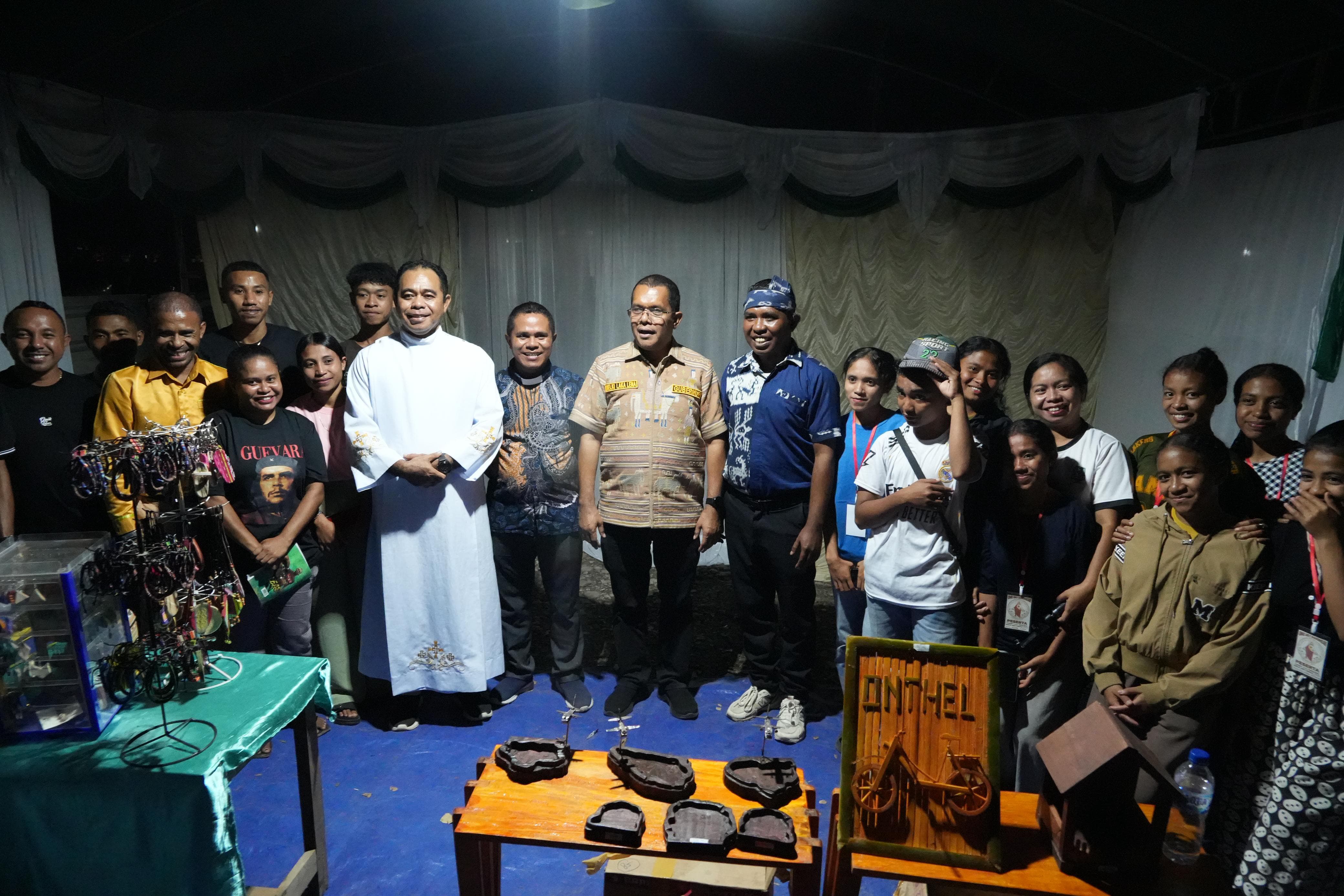 Gubernur Melki Dorong Perbaikan Pendidikan dan Penguatan UMKM Pemuda di TTU