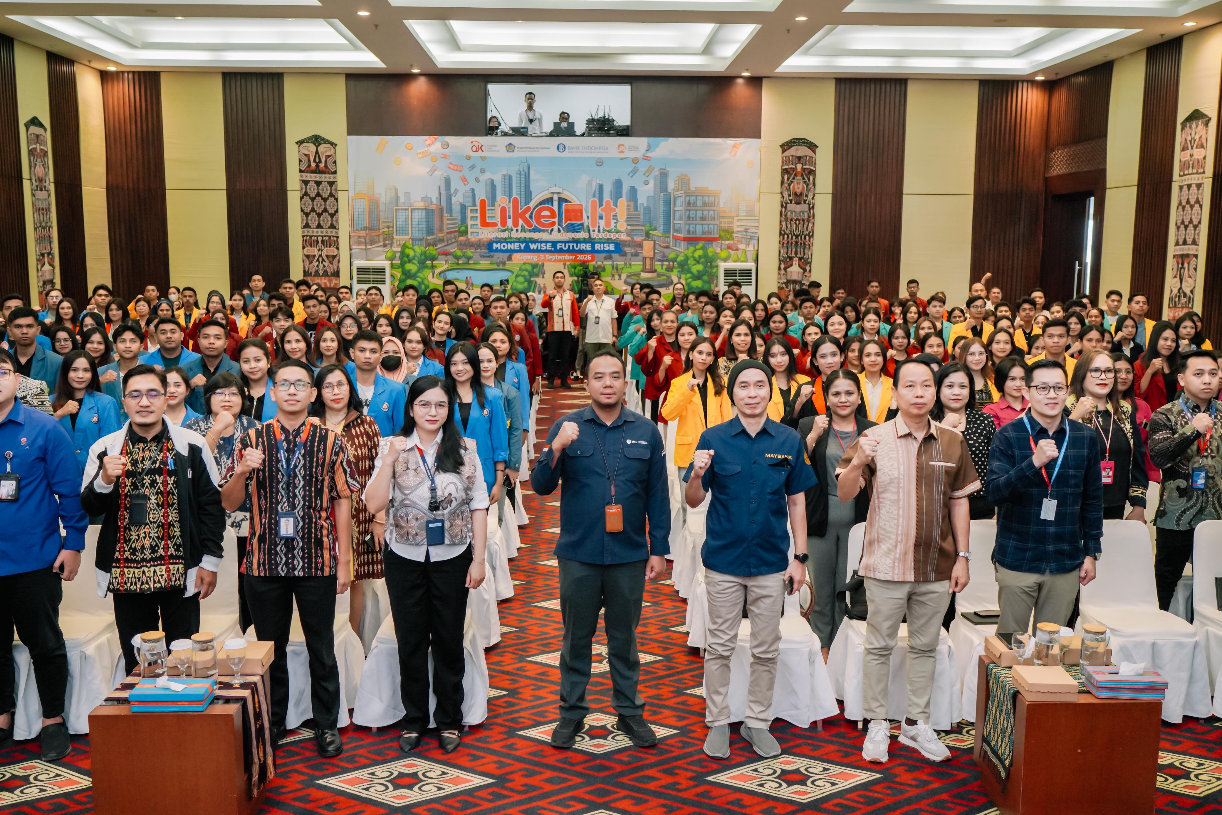 LIKE IT 2026 "Money Wise, Future Rise" Menciptakan Generasi Muda NTT Cerdas Finansial dan Mandiri