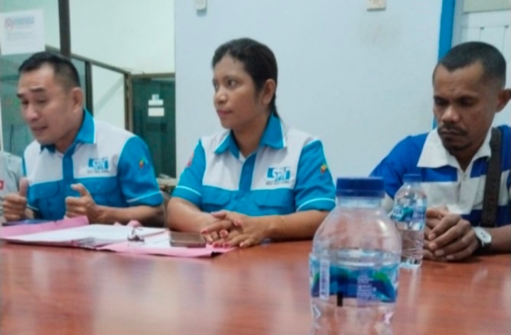 SPN NTT, Gelar Bipartit dengan PT Sinar Bangun Mandiri Tuntut Bayar Kompensasi  Kepada Pekerja Melky Tuan